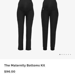 SOLD. PINTREST WONT LET ME DELETE. Figs Maternity scrub bottom set